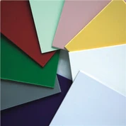 Oq akril qopqoqli ABS plitasi