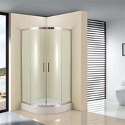 Menteşali eshikli 900 X 900 kvadrantli dush idishni